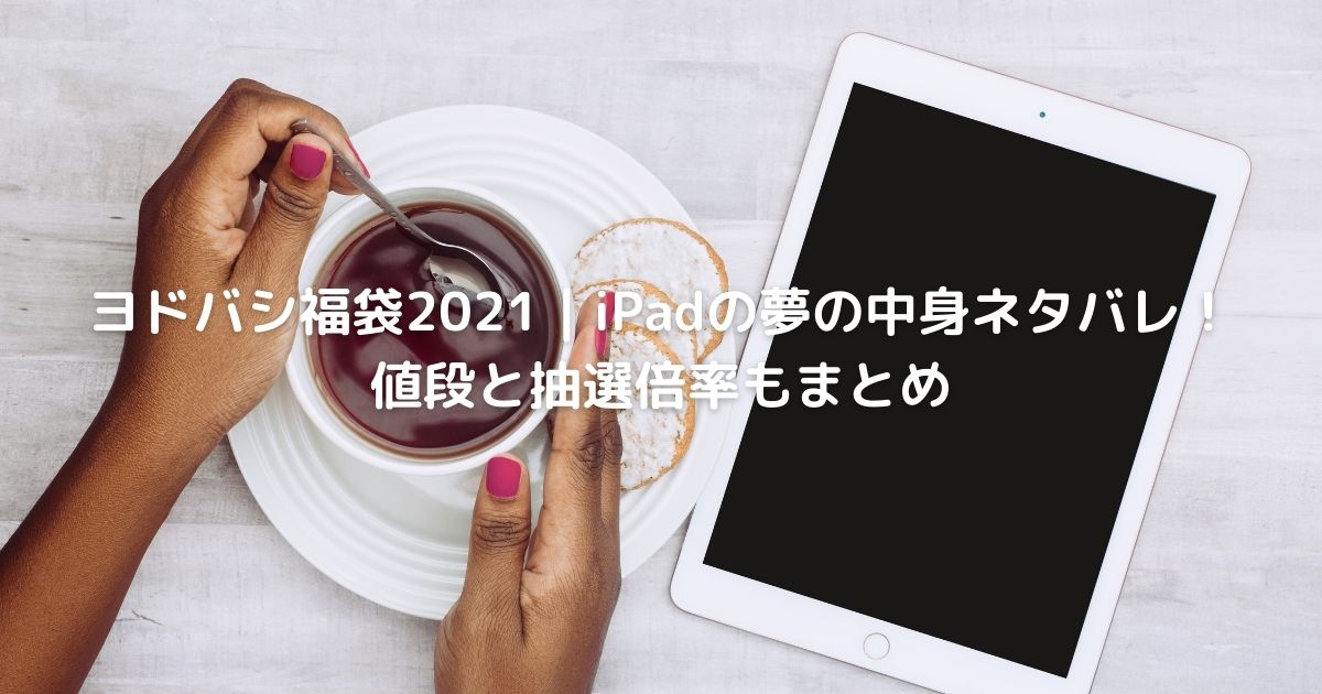 ヨドバシカメラ 夢のお年玉箱 福袋 2021 アイパッドの夢 ipad 10.5